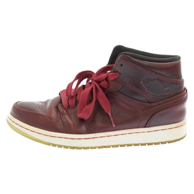 NIKE ナイキ AIR JORDAN 1 MID NOUVEAU エアジョーダン1ミッドヌーヴォー ミッドカットスニーカー バーガンディー 629151-601