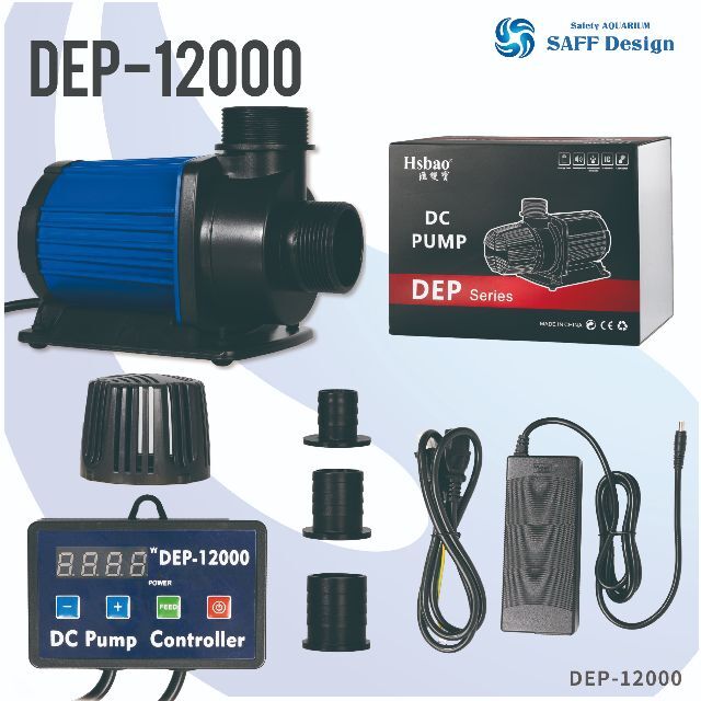 1ヶ月保証:HSBAO社製 DEP-12000 12000L/H DC水中ポンプ 【タイム