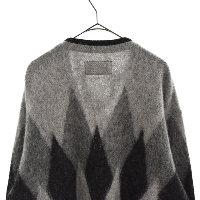 WACKO MARIA ワコマリア 20AW DIAMOND MOHAIR CARDIGAN ダイアモンド