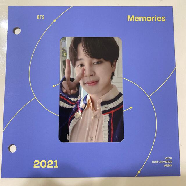 BTS メモリーズ 2021 Blu-ray ランダムトレカ JIMIN台紙付