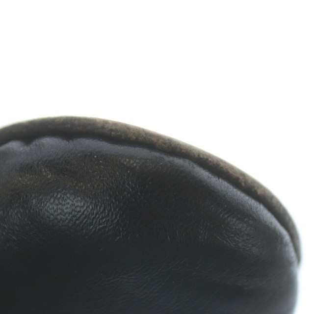 FABIO RUSCONI(ファビオルスコーニ)のファビオルスコーニ バレエシューズ パンプス ラウンドトゥ リボン 24.5 黒 レディースの靴/シューズ(バレエシューズ)の商品写真
