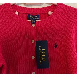 ポロラルフローレン(POLO RALPH LAUREN)のポロラルフローレン M(8-10) カーディガン(カーディガン)