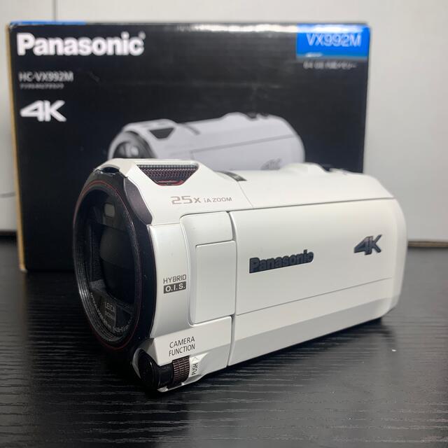大放出セール】 Panasonic - Panasonic 4Kビデオカメラ HC-VX992M-W