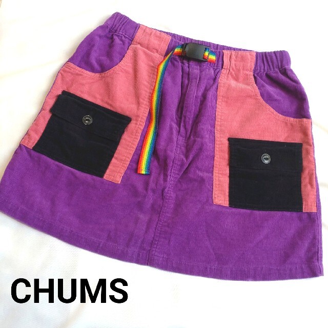 CHUMS(チャムス)のCHUMS　チャムス　コーデュロイ　スカート レディースのスカート(ミニスカート)の商品写真