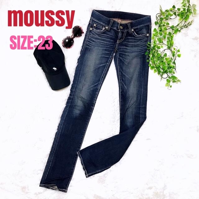 MOUSSY マウジー デニムパンツ サイズ23