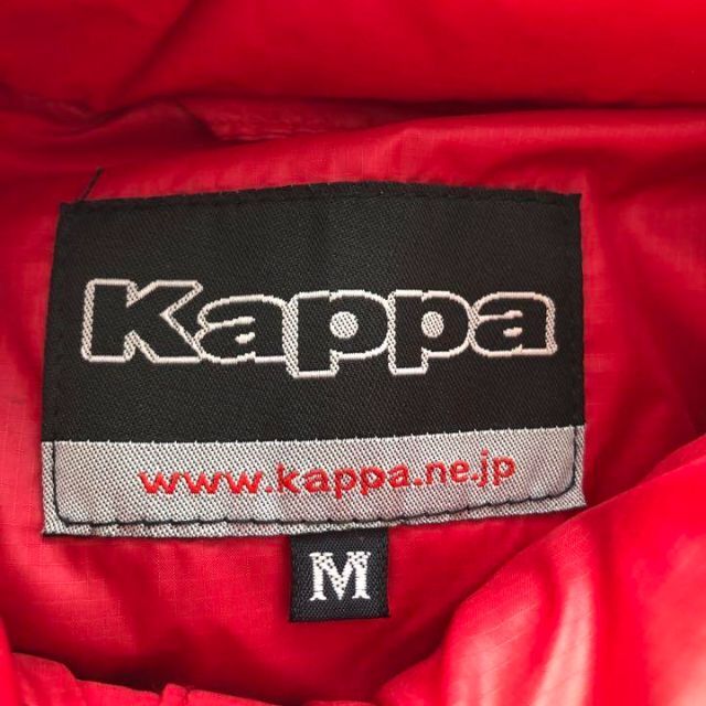 Kappa(カッパ)のKappaカッパ　ライトダウンジャケット　ITALIA　レッド赤 メンズのジャケット/アウター(ダウンジャケット)の商品写真