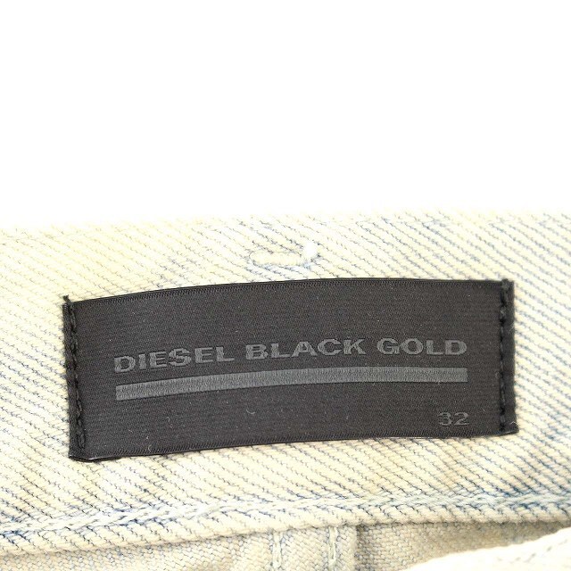 ディーゼル BLACK GOLD デニムパンツ ダメージ加工 ブリーチ 32