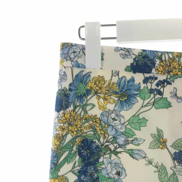 theory(セオリー)のtheory BOTANICAL PRINT WIDE PULL ON S 白 レディースのパンツ(その他)の商品写真