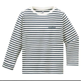 モンベル(mont bell)のモンベル mont-bell WIC.ボーダー ロングスリーブT Kid's(Tシャツ/カットソー)