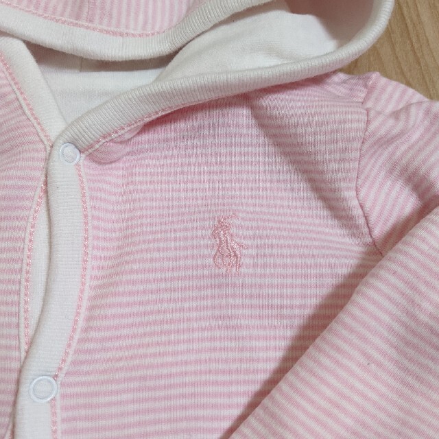 POLO RALPH LAUREN(ポロラルフローレン)の美品 ラルフローレン リバーシブルパーカー キッズ/ベビー/マタニティのベビー服(~85cm)(ジャケット/コート)の商品写真