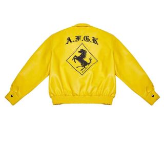 シュプリーム(Supreme)のAFGK レザージャケット (レザージャケット)