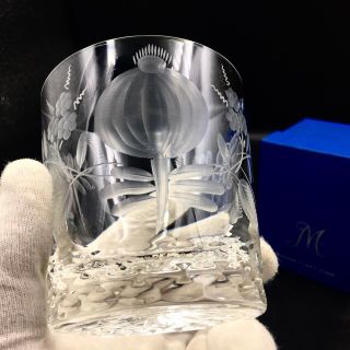 Meissen Crystal - マイセン クリスタル ロックグラス ブルーオニオン