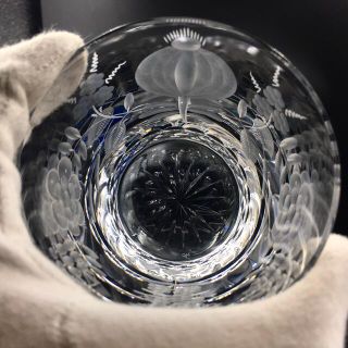 Meissen Crystal - マイセン クリスタル ロックグラス ブルーオニオン