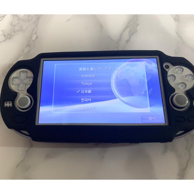 【美品】PlayStation®Vita PCH-1100+ソフト3本+α 3