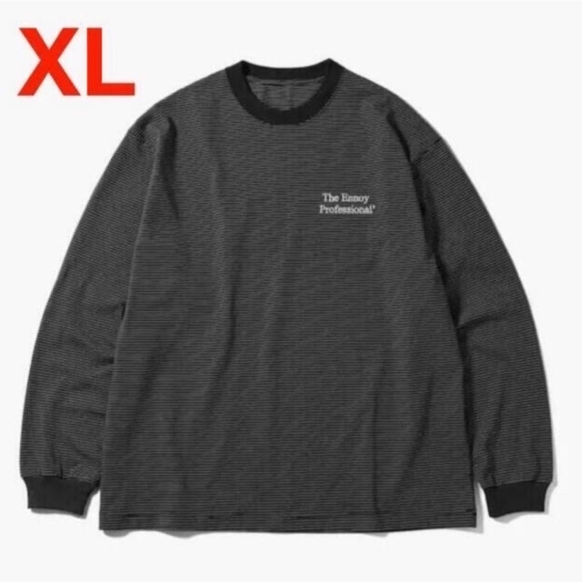 【美品】エンノイ ennoy ボーダー ロンT XL【クリーニング済】