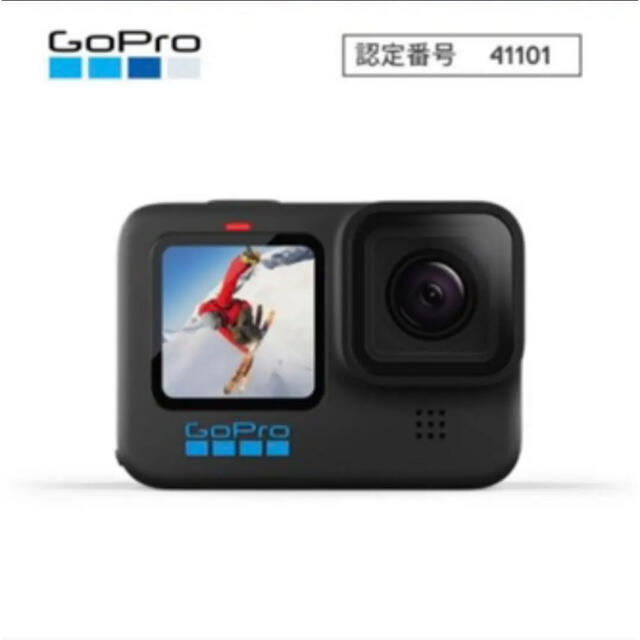 GoPro(ゴープロ)の【新品】GoPro HERO10 Black CHDHX-101-FW 正規品 スマホ/家電/カメラのカメラ(ビデオカメラ)の商品写真