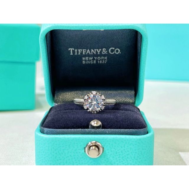 Tiffany&Co. セッティング エンゲージメント リング プラチナ18K