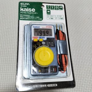 エルパ(ELPA)のELPA Kaiseデジタルマルチテスター　SK-6500(工具/メンテナンス)