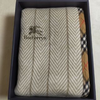 バーバリー(BURBERRY)のBurberry 綿毛布(毛布)