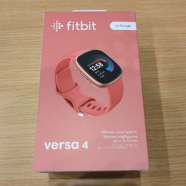 腕時計(デジタル)Fitbit Versa4 ピンク