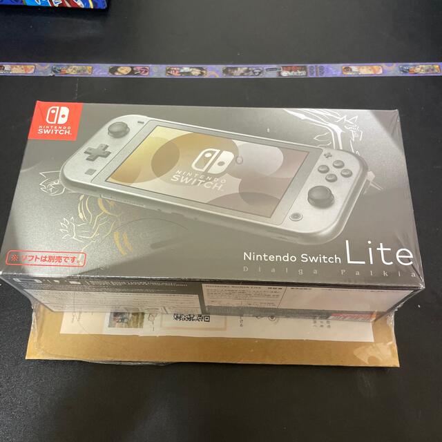 Nintendo Switch(ニンテンドースイッチ)のNintendo Switch Lite ディアルガ・パルキア HDHSVAZA エンタメ/ホビーのゲームソフト/ゲーム機本体(家庭用ゲーム機本体)の商品写真