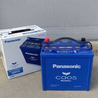 パナソニック(Panasonic)のPanasonic Caos 100D23L バッテリー(メンテナンス用品)