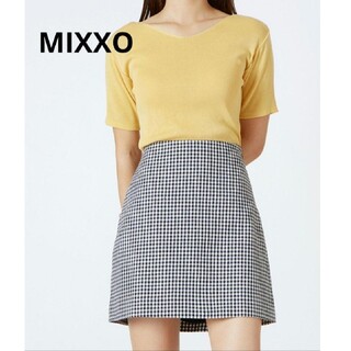 韓国ファッション　MIXXO    スカート(ミニスカート)