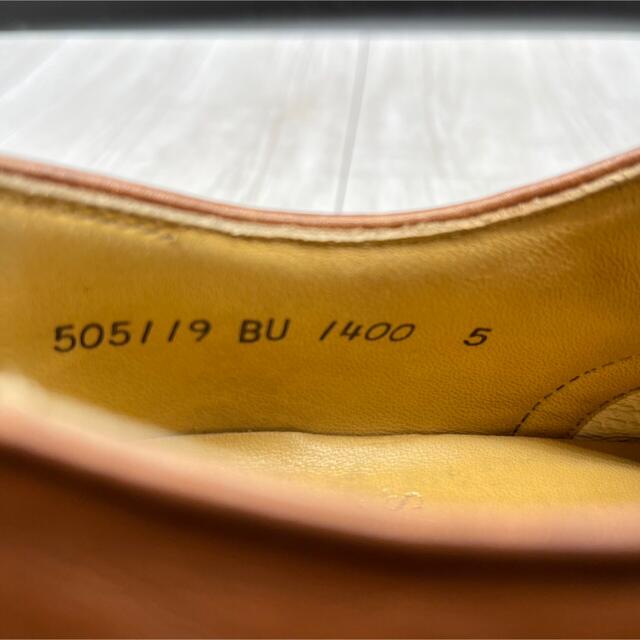BURBERRY(バーバリー)のBURBERRY ストレートチップ 25 革靴 ノバチェック ブラウン メンズの靴/シューズ(ドレス/ビジネス)の商品写真