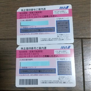 ANA 株主優待航空券 (2022.6.1-2023.5.31)(その他)