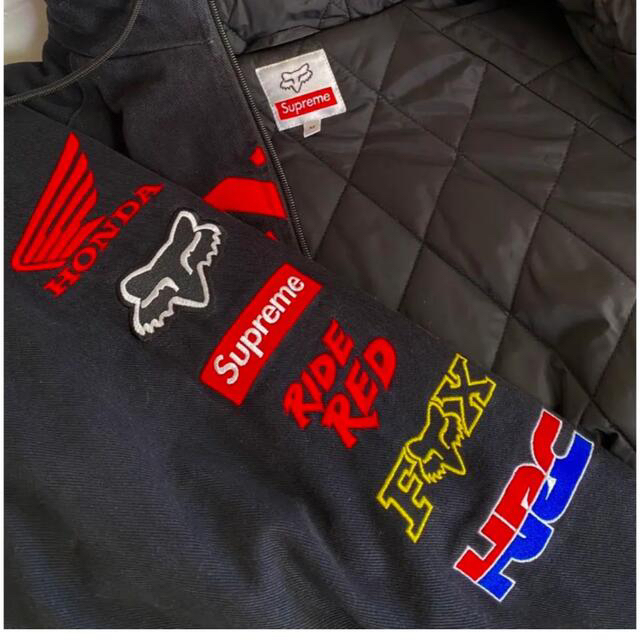 supreme kawasaki fox racing jaket 美品 M