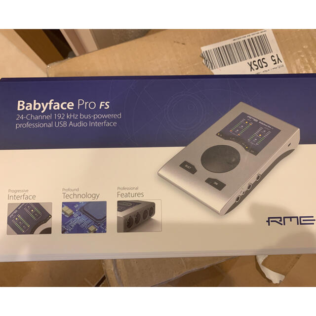 当初は自分で使う予定でしたがRME Babyface Pro FS 国内正規品新品未開封