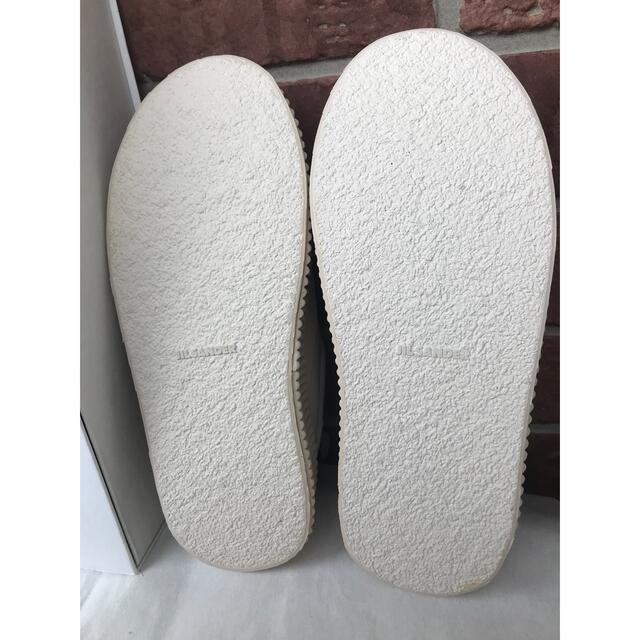 通販モール 新品未使用【JIL SANDER】スムースレザーラバーフラット 通販モール 新品未使用【JIL SANDER】スムースレザーラバーフラット
