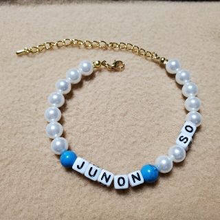 ブレスレット BE:FIRST JUNON【SO】ハンドメイド(ブレスレット/バングル)