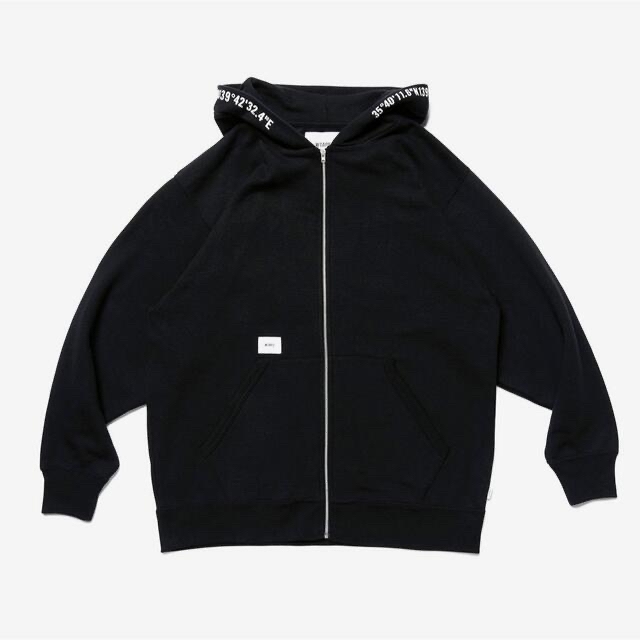 AW WTAPS X3.0 ジップアップフーディ パーカー L