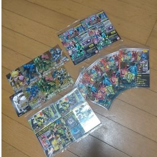 カメンライダーバトルガンバライド(仮面ライダーバトル ガンバライド)のガンダムトライエイジ、ガンバライジング店頭配布セット(シングルカード)