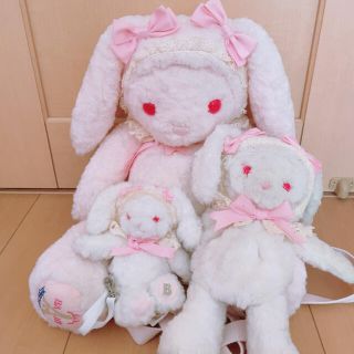 新品タグ付♡ベイビー♡うさくみゃちゃん♡窓リュック♡激かわ♡