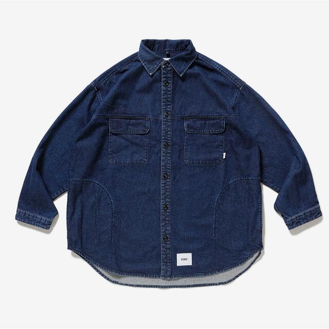 22AW WTAPS WCPO 01 デニムオーバーシャツ L