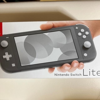 ニンテンドウ(任天堂)のNintendo Switch Liteグレー(家庭用ゲーム機本体)