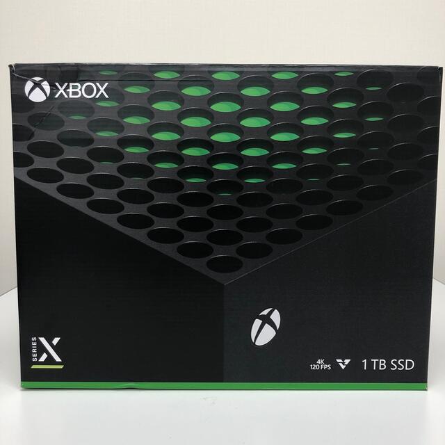 Xbox(エックスボックス)のMicrosoft Xbox Series X エックスボックスシリーズエックス エンタメ/ホビーのゲームソフト/ゲーム機本体(家庭用ゲーム機本体)の商品写真