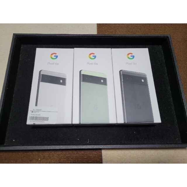 Google Pixel - Pixel6a 本体 3台