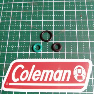 コールマン(Coleman)のコールマン  Oリング パッキン セット① 赤レバー用/チェックバルブ用(ストーブ/コンロ)