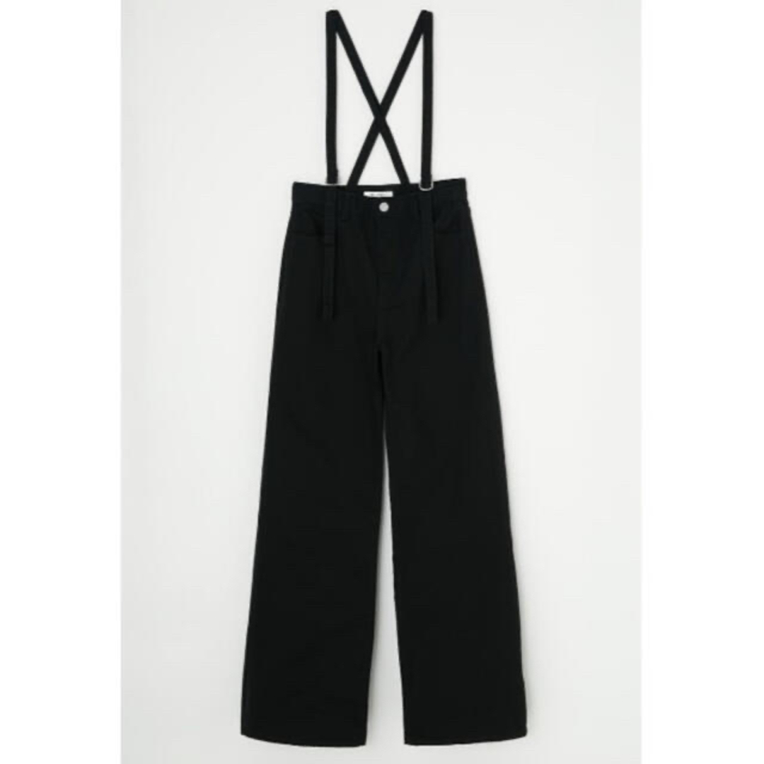 MOUSSY  SUSPENDER WIDE FLARE DENIM