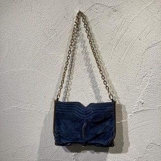 ジミーチュウ(JIMMY CHOO)のJIMMY CHOO  スエードチェーンBAG(クラッチバッグ)