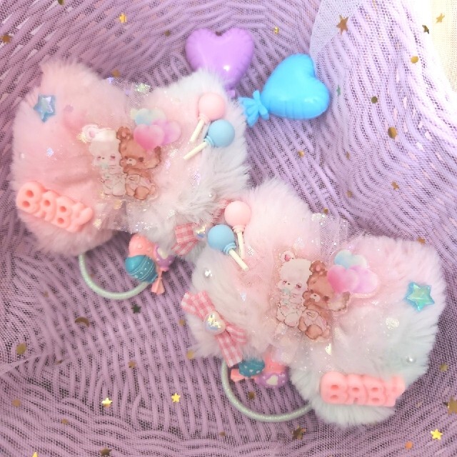 Kukuhime様♡ハンドメイド♡ふわふわファーツイン 65%OFF【送料無料