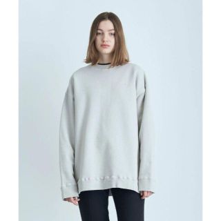 エイトン(ATON)のATON NATURAL GARMENT DYE URAKE(トレーナー/スウェット)