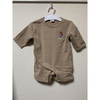 シマムラ(しまむら)のバースデイ　teddybear ロンパース　ワンポイント　POLO(ロンパース)