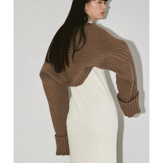 TODAYFUL(トゥデイフル)のTODAYFUL｜Volume Knit Sleeve ｜CHO レディースのトップス(カーディガン)の商品写真