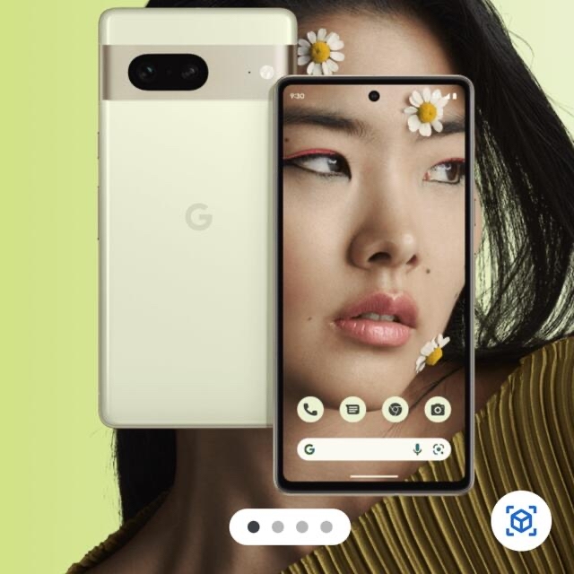 注目のブランド Pixel Google - Pixel Google 7 新品未使用 Lemongrass