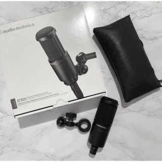 オーディオテクニカ(audio-technica)のaudio technica コンデンサーマイク at2020(マイク)