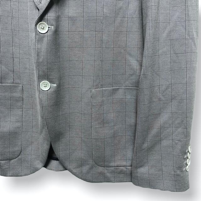 新品 CIRCOLO 1901 チルコロ グレンチェック柄 ジャケット 灰 50